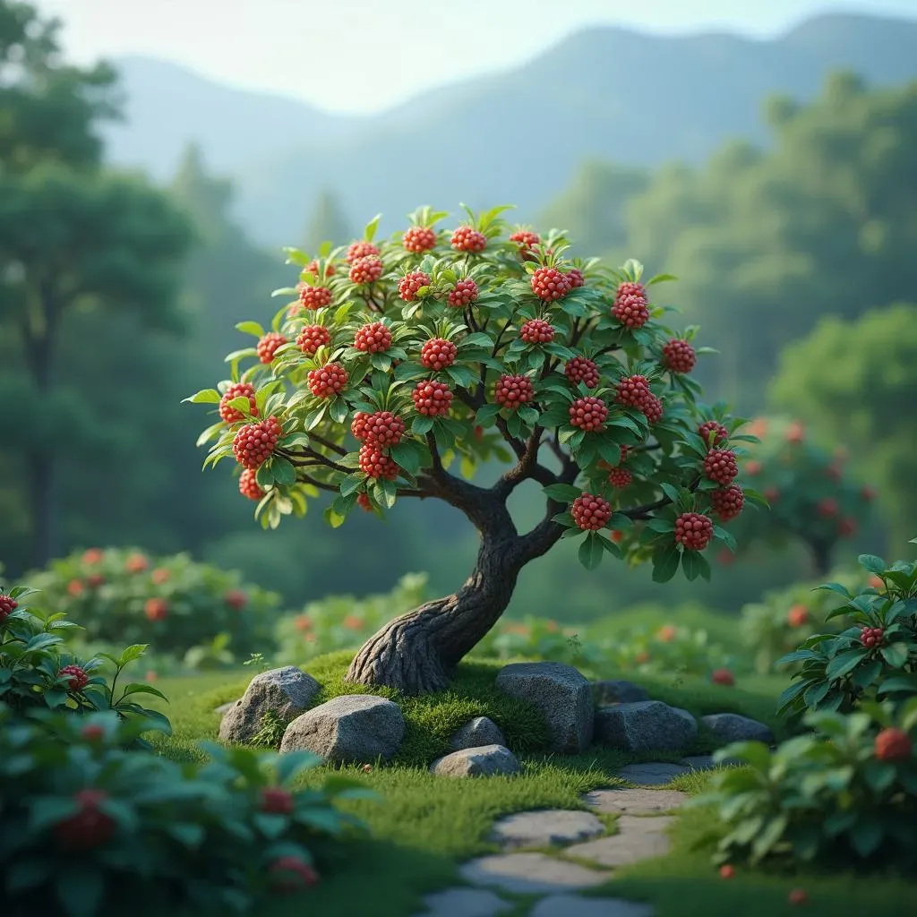 アカメモチの魅力:庭を彩る活用法