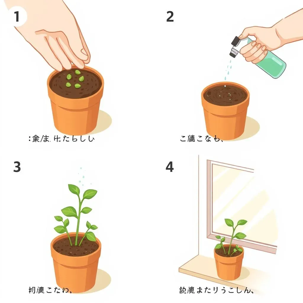 イペーの発芽を促す種まき方法：ステップバイステップ