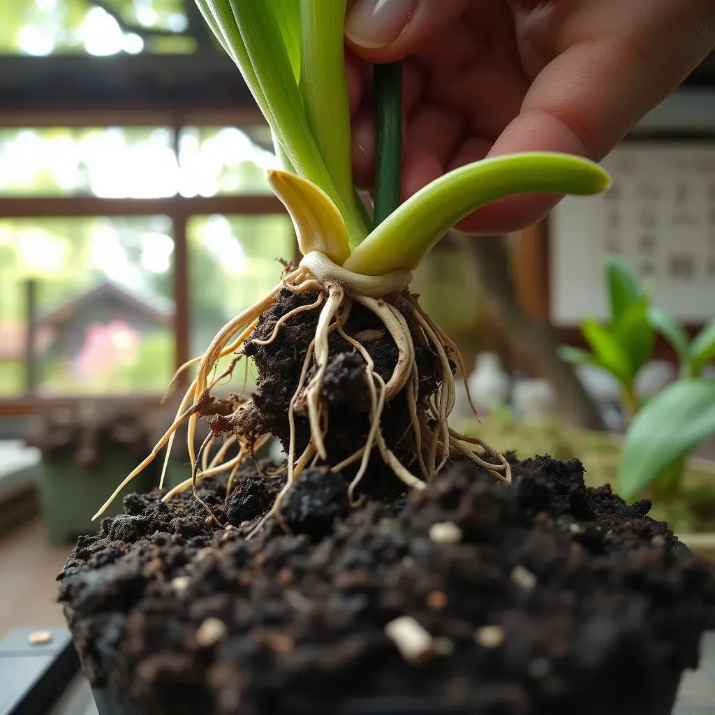 ウチョウラン用土の交換時期と植え替え方法：失敗しないためのコツ