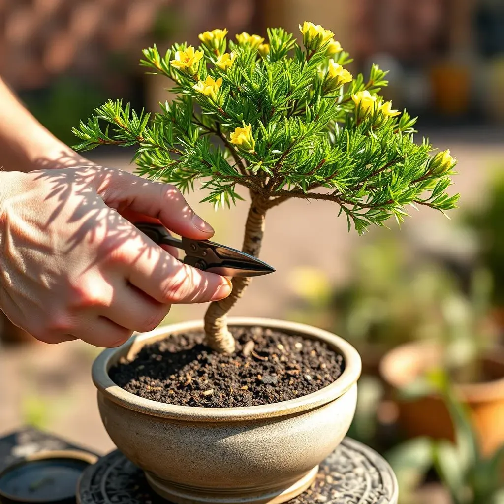 エニシダ鉢植えの剪定：美しい樹形を保つテクニック