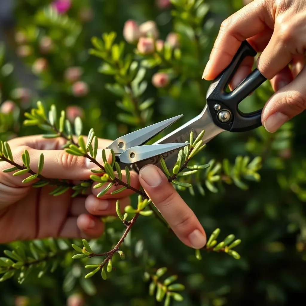 エリカの花が終わったら：剪定と手入れのポイント