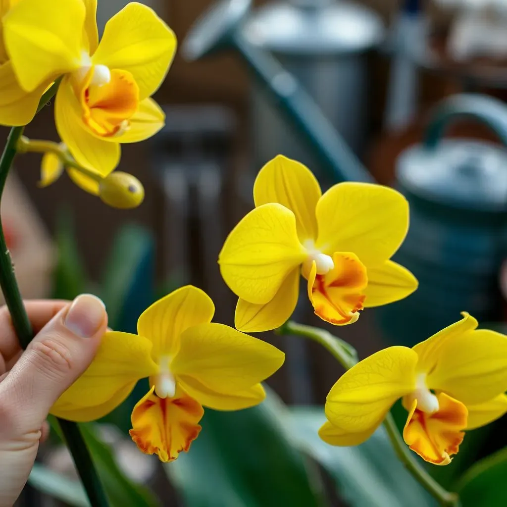オンシジウム黄色の花を長く楽しむ秘訣：病害虫対策と管理