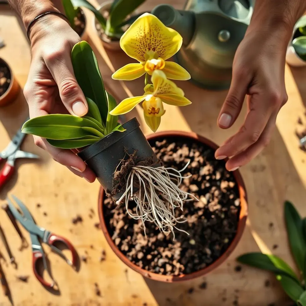 オンシジュームの花が終わったら：剪定と植え替えのコツ