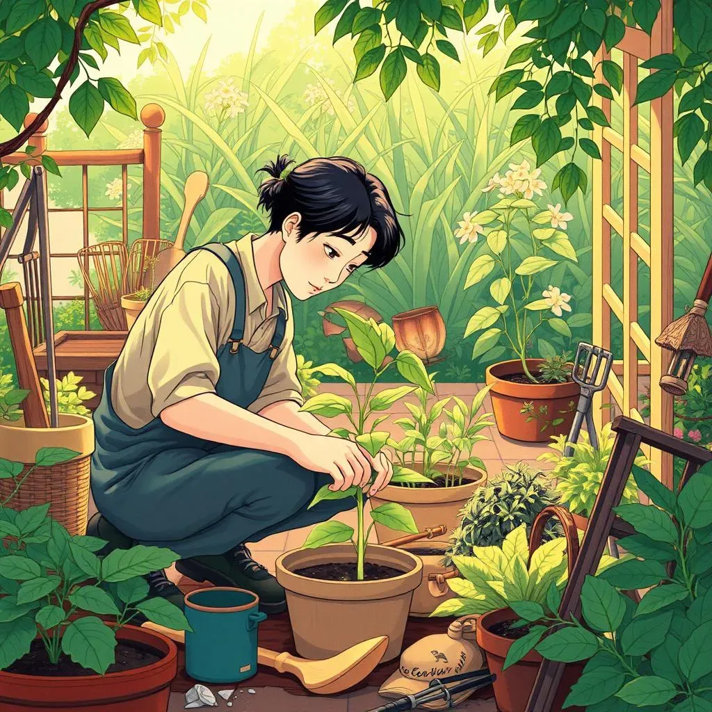 植物の生育に関わるガーデニング用語