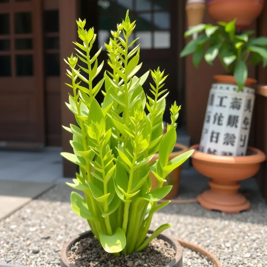 鉢植えアケビの剪定と仕立て方