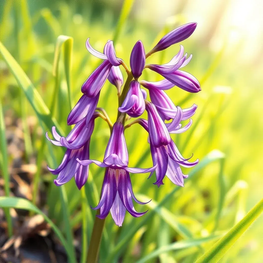 シランの生態と特徴：神秘的な紫色の花